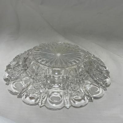 -50- Clear Glass | Covered Butter Dish