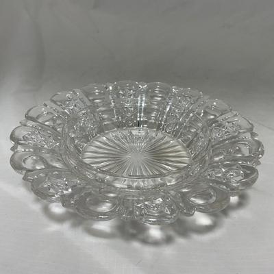 -50- Clear Glass | Covered Butter Dish