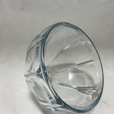 -59- Clear Glass | Covered Butter Dish