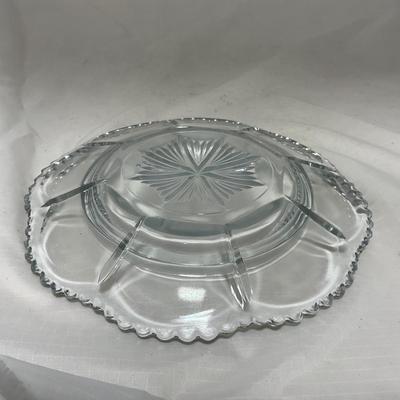 -59- Clear Glass | Covered Butter Dish