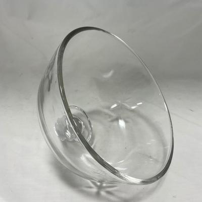 -64- Clear Glass | Mid Century Star Burst | Covered Butter Dish | Lidded Jar | Sugar & Creamer