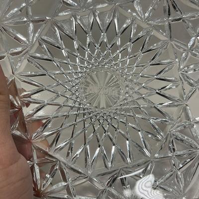 -65- Clear Glass | Small but Tall | Covered Butter Dish