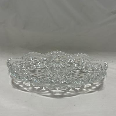 -65- Clear Glass | Small but Tall | Covered Butter Dish