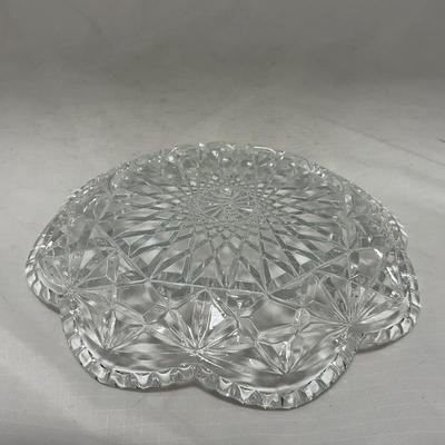 -65- Clear Glass | Small but Tall | Covered Butter Dish