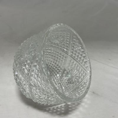 -65- Clear Glass | Small but Tall | Covered Butter Dish
