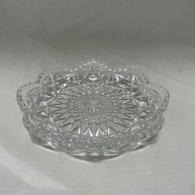 -65- Clear Glass | Small but Tall | Covered Butter Dish