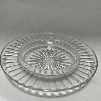 -67- Satin | Hand Painted Glass | Covered Butter Dish, Sugar & Creamer | Lidded Jar | Cruet