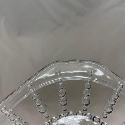 -82- Clear Glass Set of Two | Small Butter Dishes
