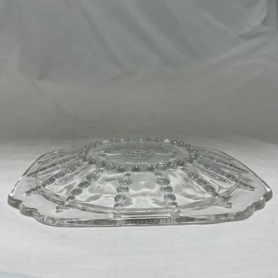 -82- Clear Glass Set of Two | Small Butter Dishes