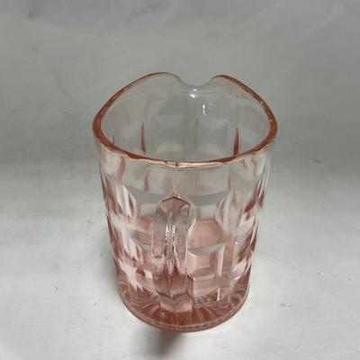 -93- Pink Depression Glass | Sugar & Creamer Set