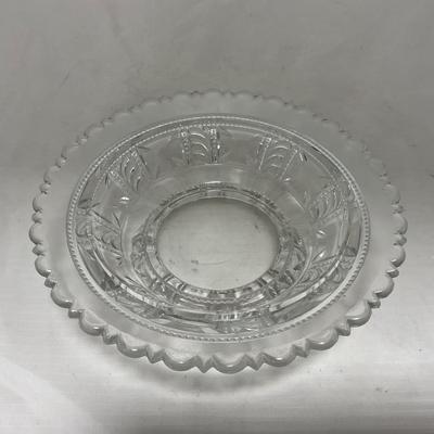 -99- Clear Glass | Tall | Covered Butter Dish