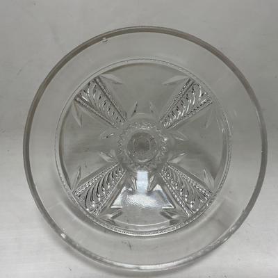 -99- Clear Glass | Tall | Covered Butter Dish