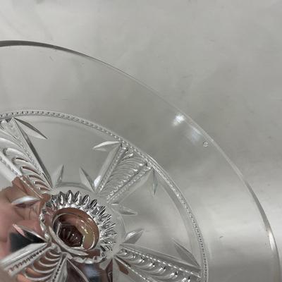 -99- Clear Glass | Tall | Covered Butter Dish
