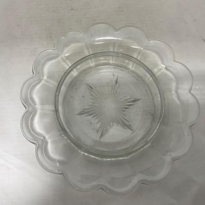 -101- Clear Glass | Covered Butter Dish