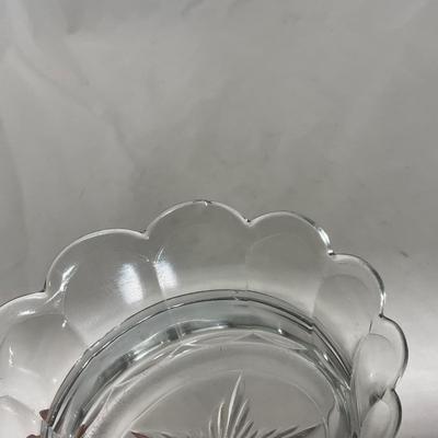 -101- Clear Glass | Covered Butter Dish
