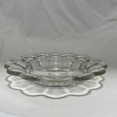 -101- Clear Glass | Covered Butter Dish