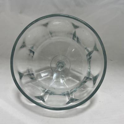 -101- Clear Glass | Covered Butter Dish
