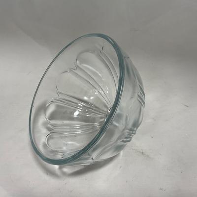 -112- Clear Glass | Covered Butter Dish