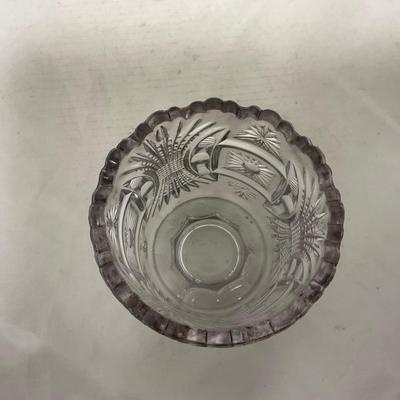 -117- Clear Glass | Creamer & Sugar Set