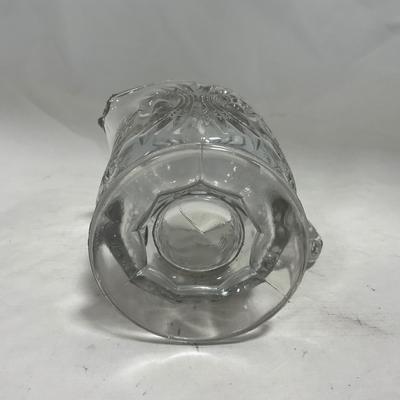 -117- Clear Glass | Creamer & Sugar Set