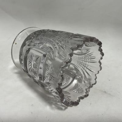 -117- Clear Glass | Creamer & Sugar Set