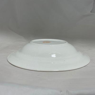-122- White & Gold Accent | Insert | Marked | Covered Butter Dish