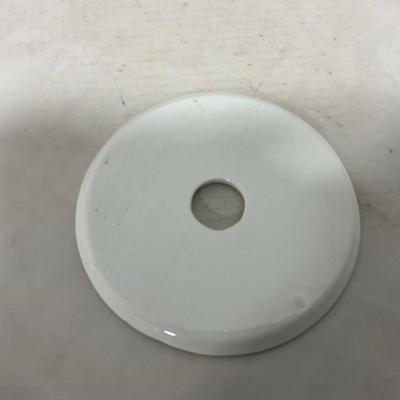 -122- White & Gold Accent | Insert | Marked | Covered Butter Dish