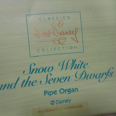 WDCC Disney Figurine Snow White & The Seven Dwarfs Pipe Organ 
