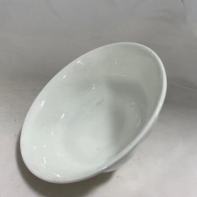 -128- White | Marked Johnson Bros England | Covered Butter Dish