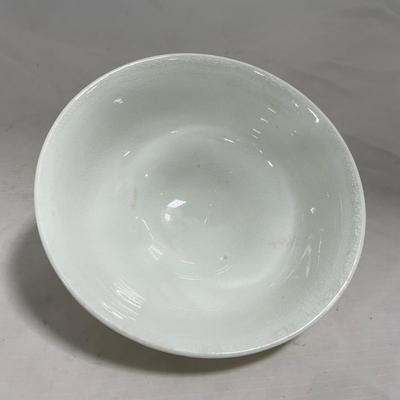 -128- White | Marked Johnson Bros England | Covered Butter Dish