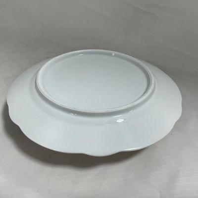 -130- White | Butter Insert | Covered Butter Dish