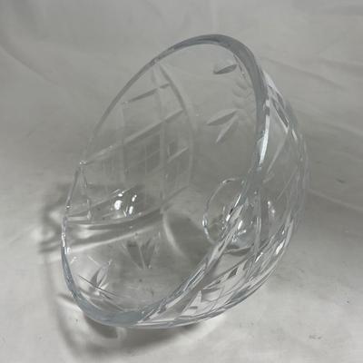 -136- Clear Glass | Covered Butter Dish