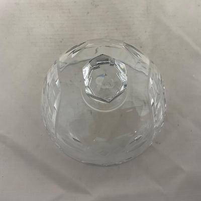 -136- Clear Glass | Covered Butter Dish