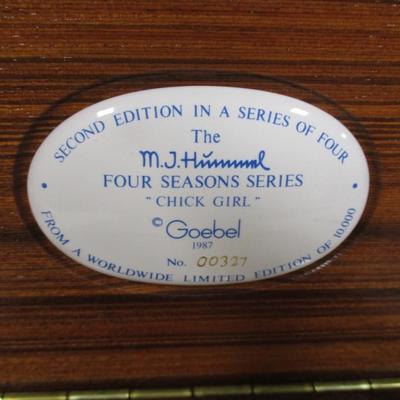 Hummel Music Box The Four Seasons Series 
