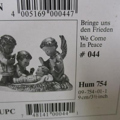 Hummel Figurine We Come In Peace With Box
