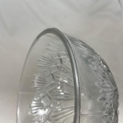 -148- Clear Glass | Covered Butter Dish