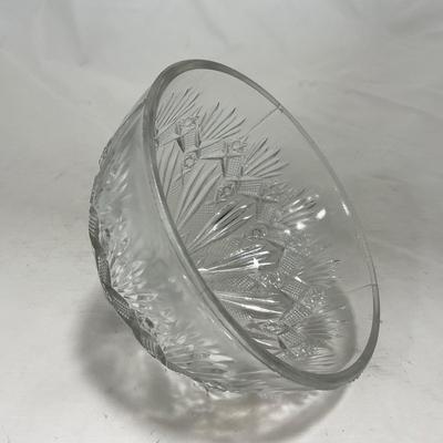 -148- Clear Glass | Covered Butter Dish