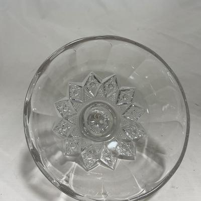-149- Clear Glass | Simple Design | Covered Butter Dish