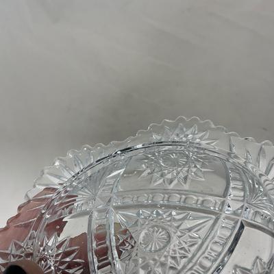 -151- Clear Glass | Children's Sized | Covered Butter Dish | Lidded Jar | Creamer & Sugar
