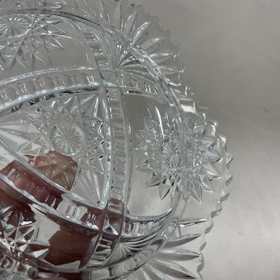 -151- Clear Glass | Children's Sized | Covered Butter Dish | Lidded Jar | Creamer & Sugar