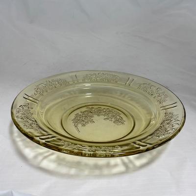 -152- Dark Yellow | Detailed | Covered Butter Dish