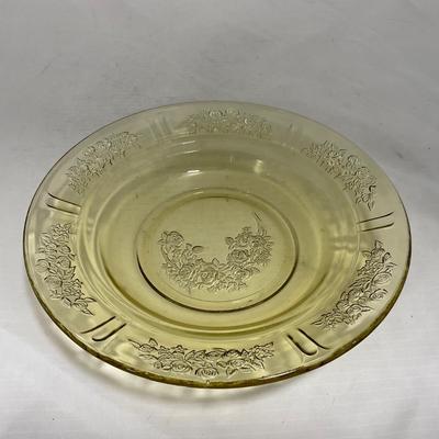 -152- Dark Yellow | Detailed | Covered Butter Dish