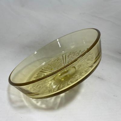 -152- Dark Yellow | Detailed | Covered Butter Dish