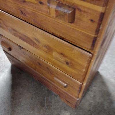 Cedar Four Drawer Dresser