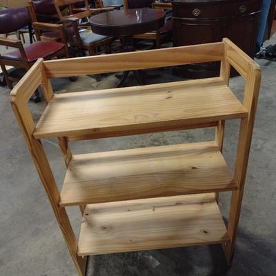 Solid Wood Pine Book Stand
