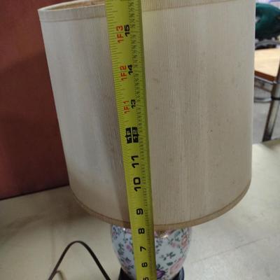 Chinoiserie Ceramic Table Lamp