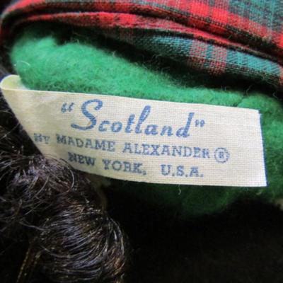 Madam Alexander Doll (596) 'Scotland' with Box (#214)
