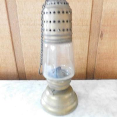 Vintage Brass Finish Oil Lantern