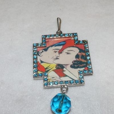 Cowgirls are For Ever Comic Pendant