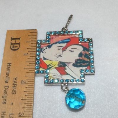 Cowgirls are For Ever Comic Pendant